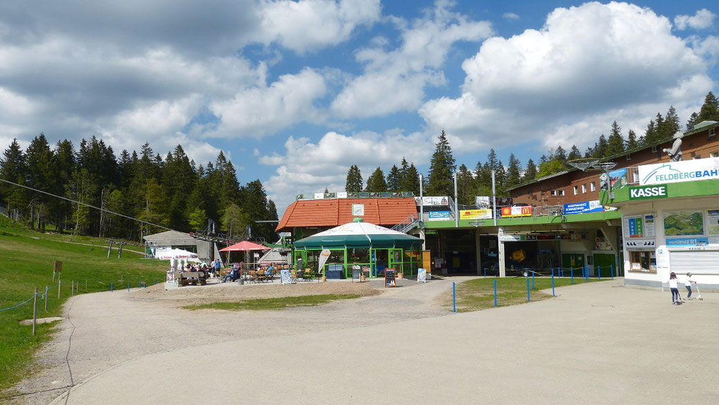 Wieder zurück an der Talstation der Feldbergbahn