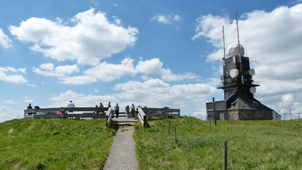 Feldberggipfel und Wetterwarte