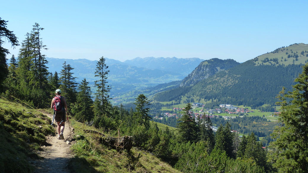 Oberjoch ist noch weit entfernt