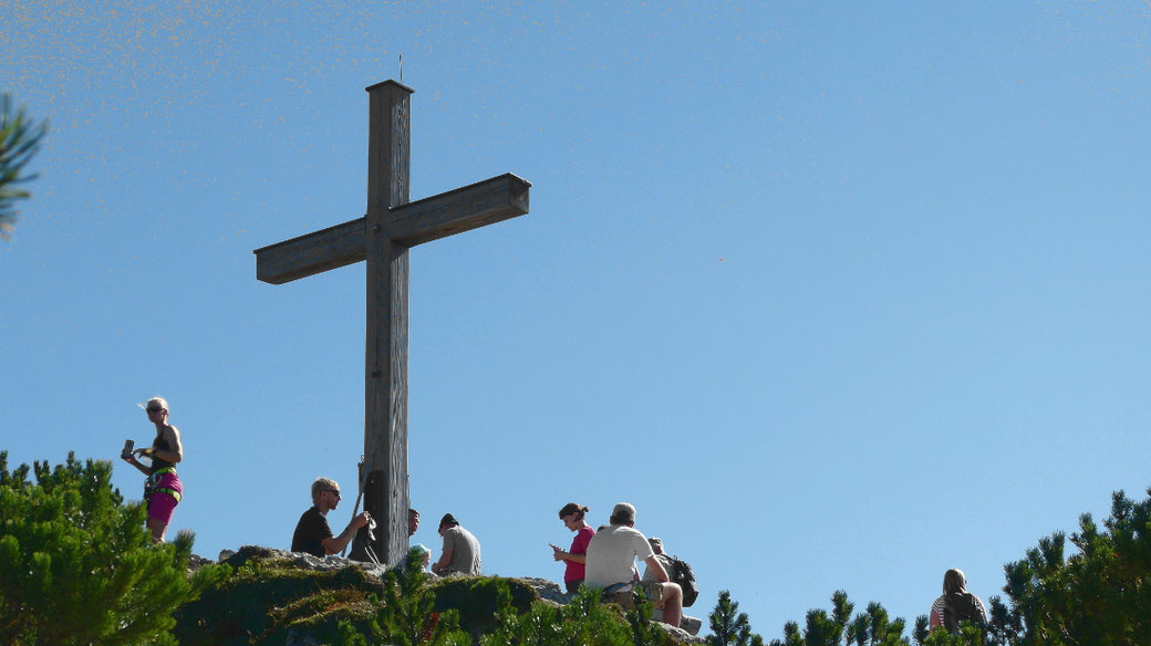 Gipfelkeuz des Iseler (1876 m)
