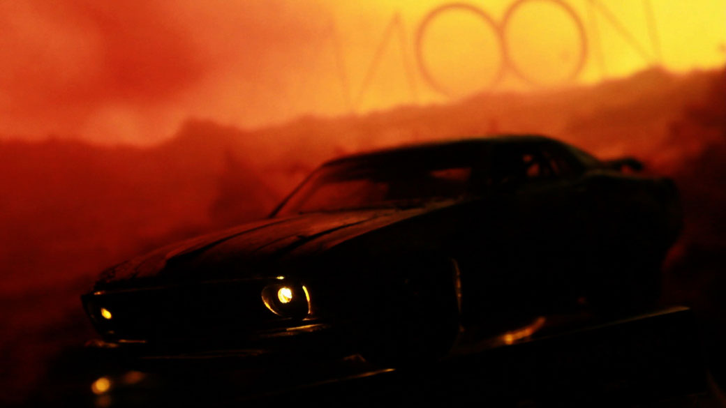 The End Of Trees FILM PROJECT - CONCEPT ART by Soumato / MUSCLE CAR - POST APOCALYPTIC - MINIATURE