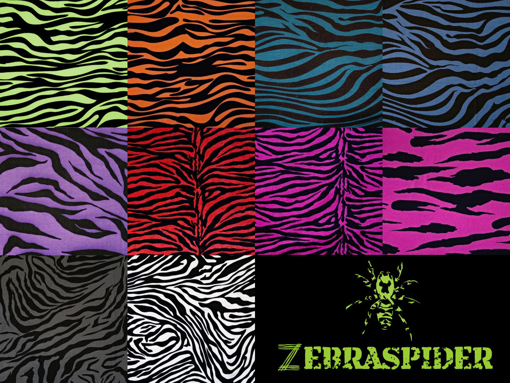 Der Zebra-Baukasten - Farben Zebra Stoffe - Zebraspider DIY Anti-Fashion Blog