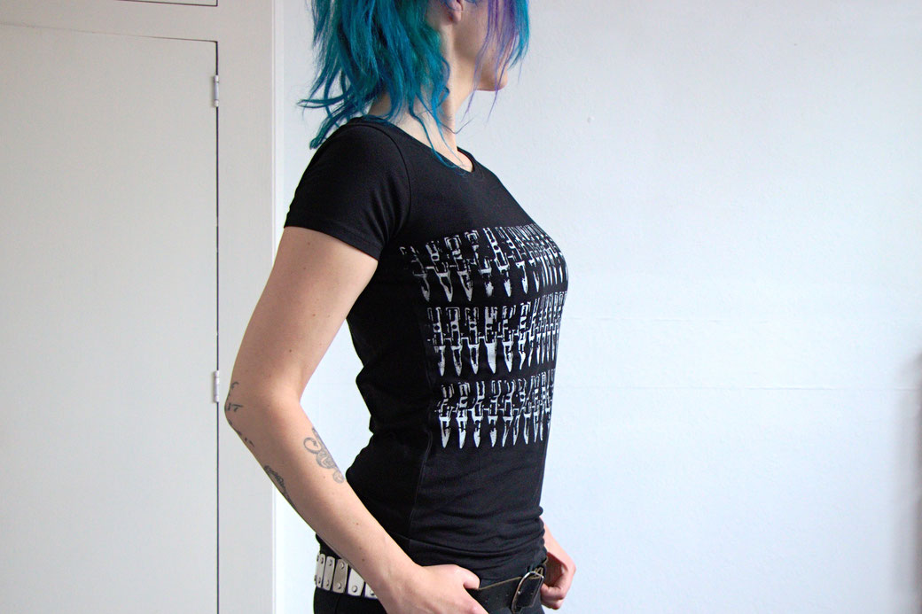 The original bullet shirts are back and more! - Screen printed to the edge by hand - Zebraspider Eco Anti-Fashion