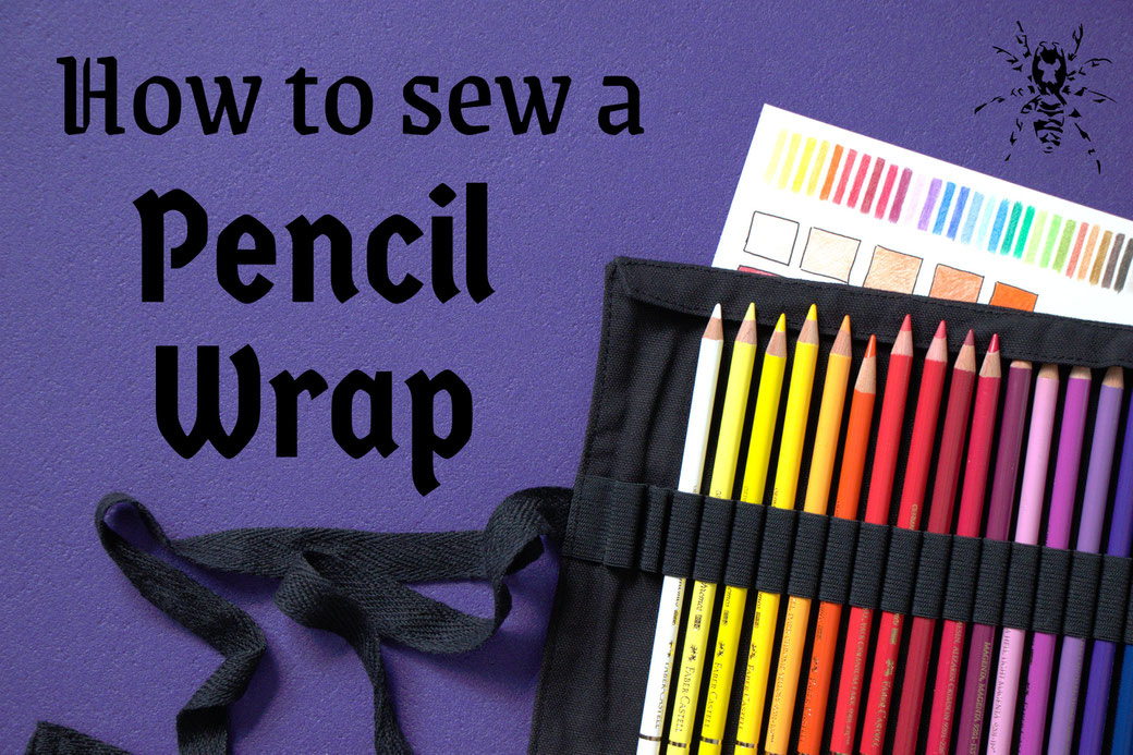 How to sew a pencil wrap - Zebraspider Eco Anti-Fashion