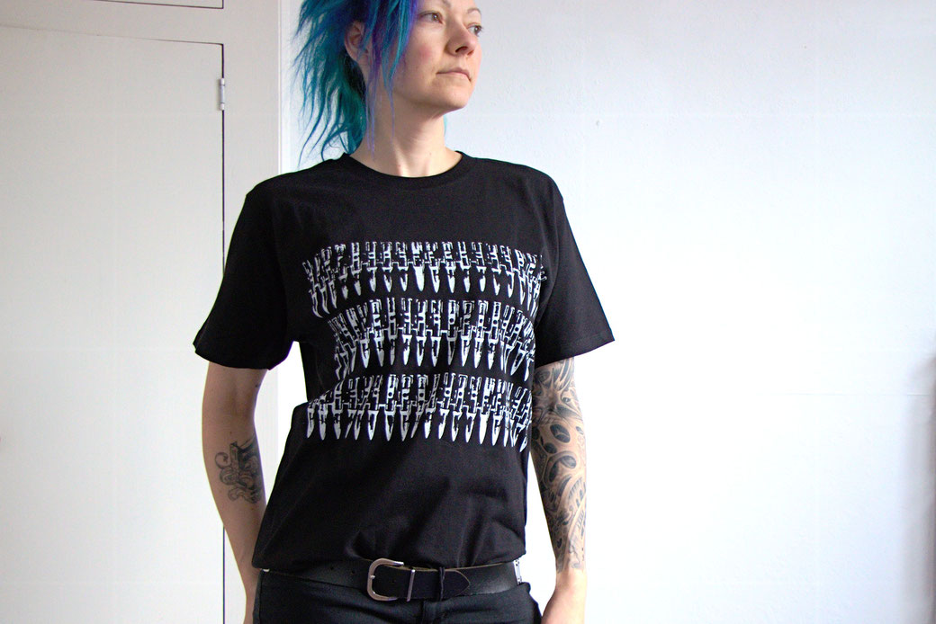 The original bullet shirts are back and more! - Available in loose and fitted style T-shirts - Zebraspider Eco Anti-Fashion