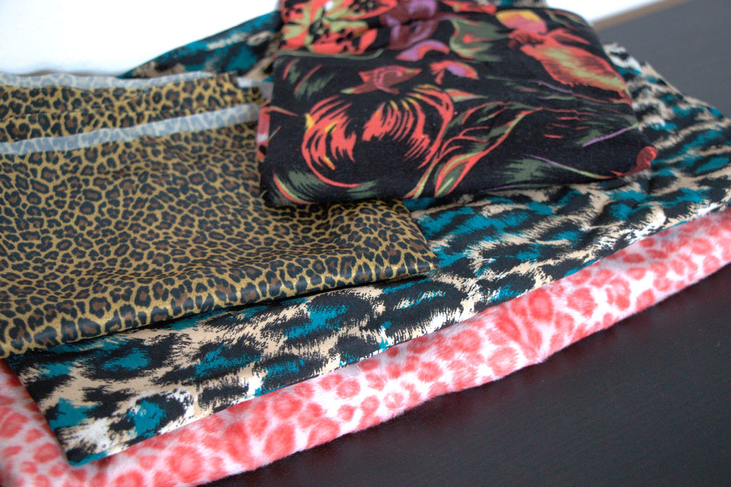 9 pros and cons about deadstock fabrics - leopard prints - Zebraspider Eco Anti-Fashion