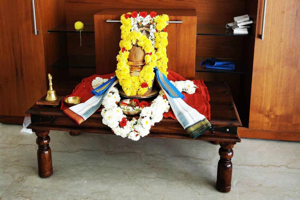 Ganesha vor der Zeremonie