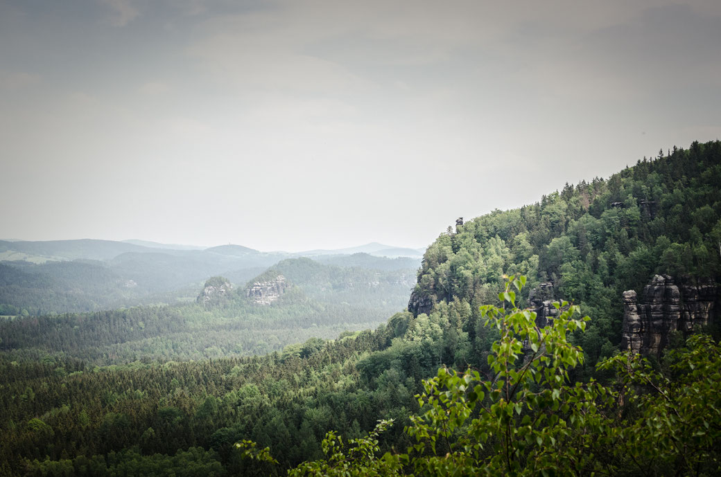 Aussicht von der Idagrotte