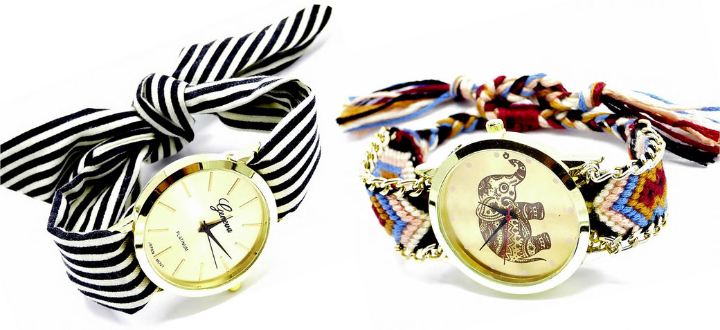 Montre Femme Fantaisie Originale ou Classique clic tendance