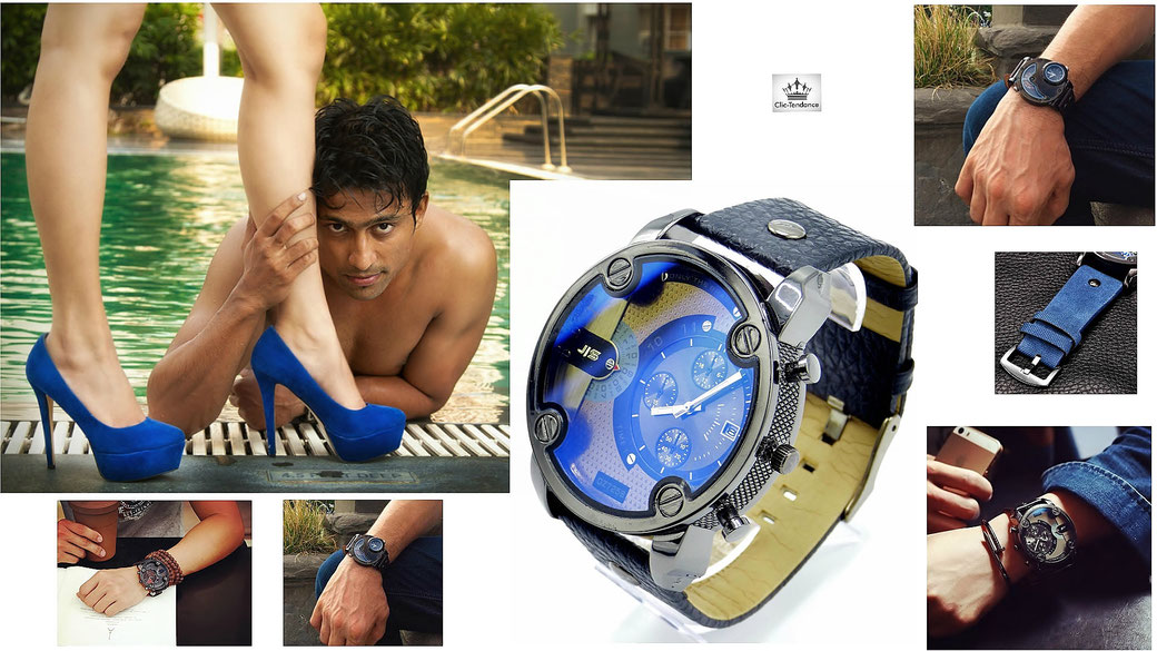 Montre Design et Tendance au Masculin