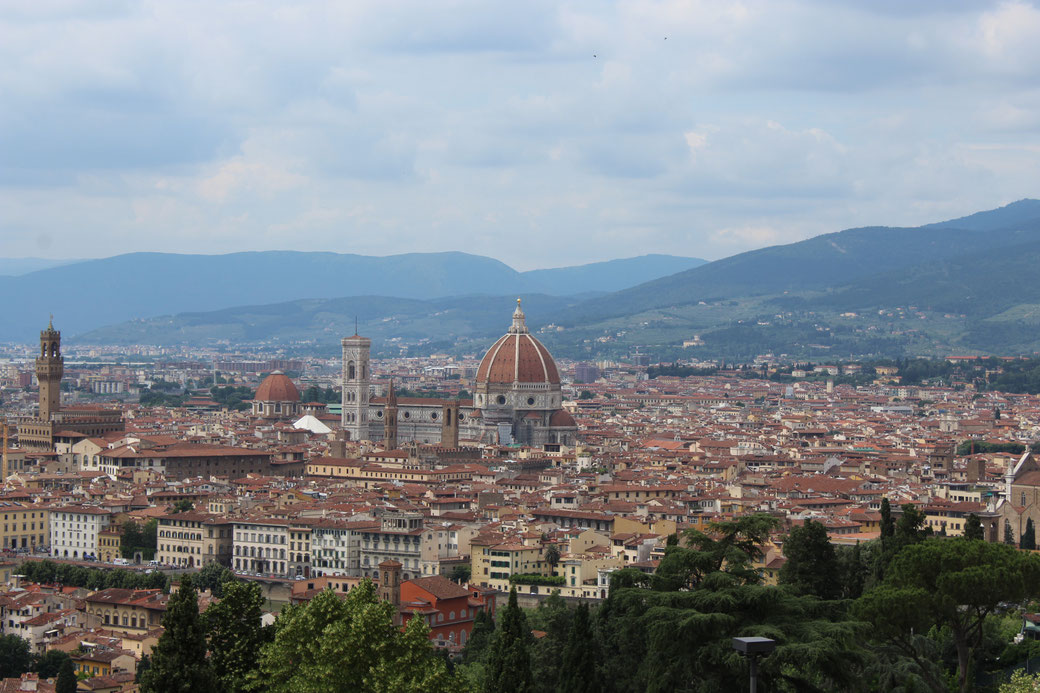Blick über die Stadt Florenz