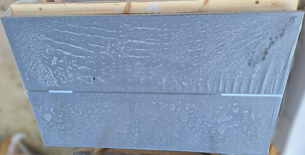Mauer Abdeckplatten aus Granit schwarz