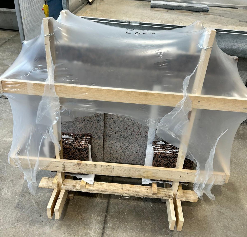 Granit Mauerabdeckungen nach Maß