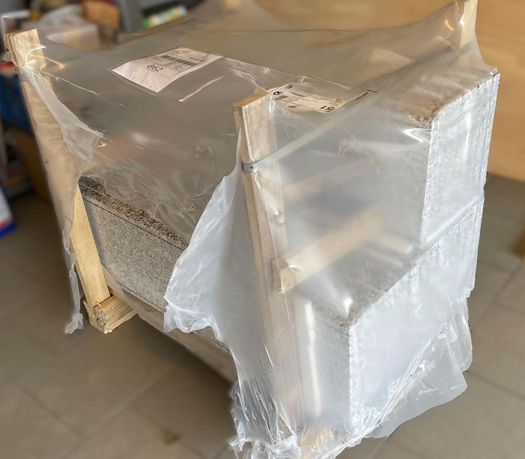 Granit Mauerabdeckung