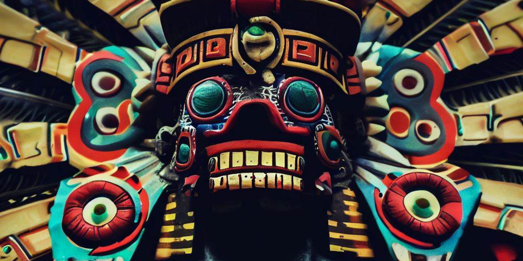 Statue of an Aztec God