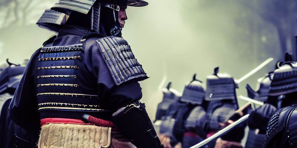 Samurai army ready for battle