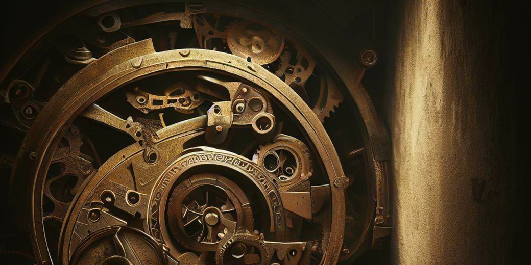 The Antikythera Mechanism, an ancient Greek analog computer with intricate bronze gears.