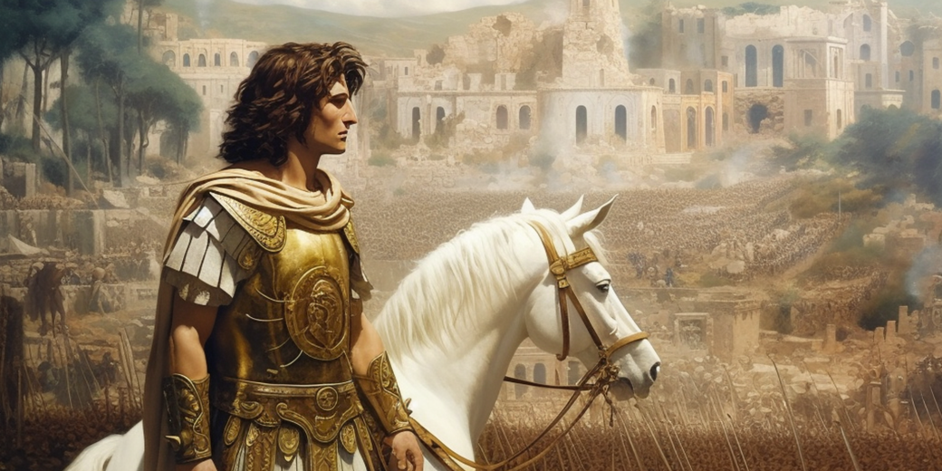 Alexander the Great at Troy