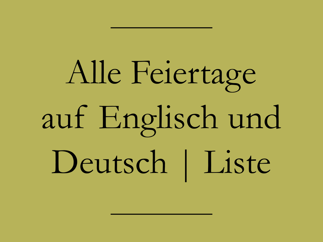 Englisch Vokabeln Englisch lernen