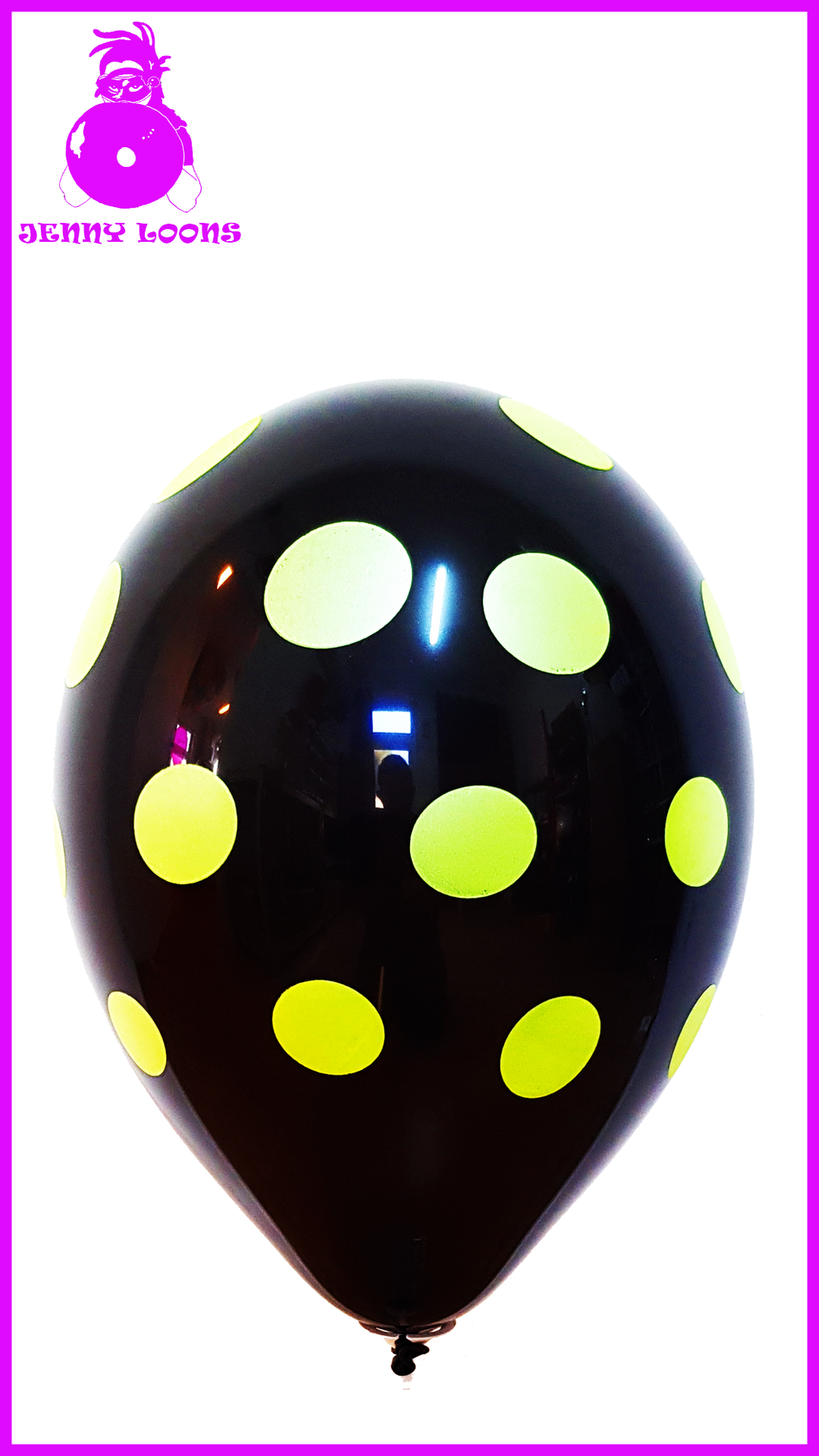 CATTEX Polka Dots 11" Neon Luftballon Balloon