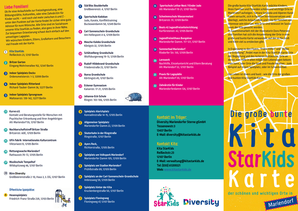 Kiezkarte Kita StarKids