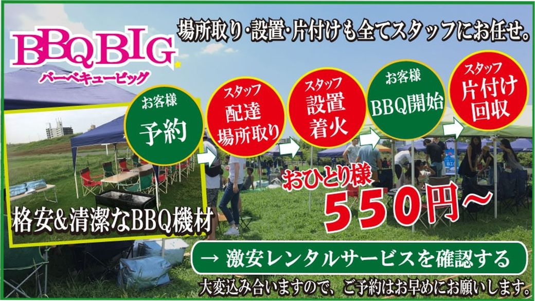 淀川河川敷 枚方 qエリア 21年最新 激安bbqレンタルのバーベキュービッグ 淀川河川敷 枚方 qエリア 21年最新 激安bbqレンタルのバーベキュービッグ