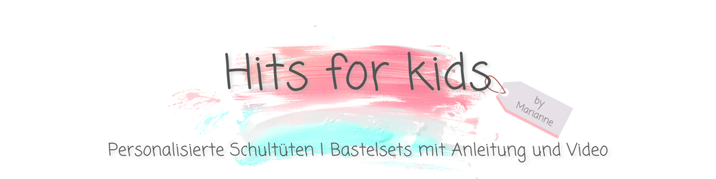 Hits for kids - Schultüten - Bastelsets - personalisiert