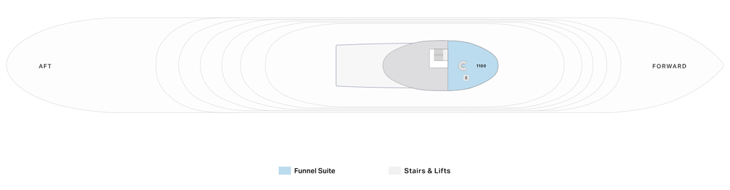 Four Seasons Yachts Four Seasons I Deckplan Deck 12
