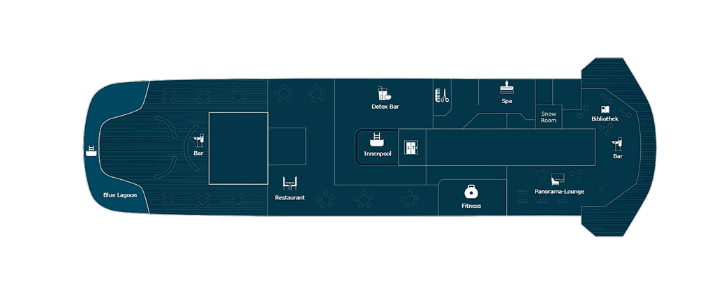Le Commandant Charcot Deckplan Deck 9