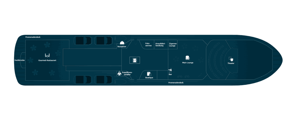 Le Commandant Charcot Deckplan Deck 5