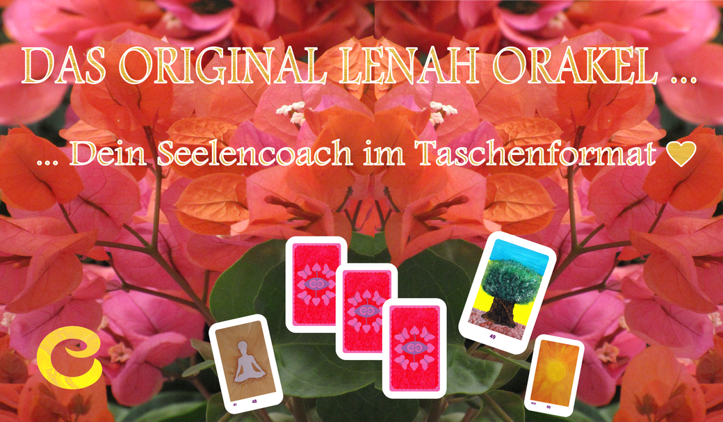 Original LENAH ORAKEL Karten ... Dein Seelencoach im Taschenformat ♥ Nicht im Handel erhältlich ♥ Bestellung bei  www.sylvia-lenah.jimdo.com