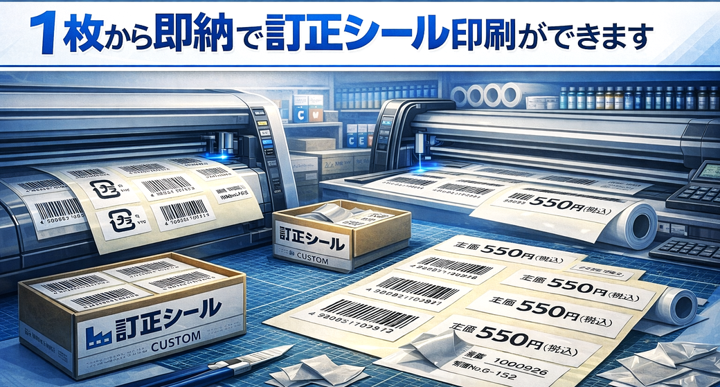 岐阜県関市の訂正シール印刷会社。バーコードや食品表示の安い訂正シール。短納期、即日。安い訂正シール。 席次表訂正シール印刷で短納期、即日、即納、安い。小ロット、大ロットで短納期、即日、即納で安い。訂正シール印刷、席次表、卒業アルバム、パンフレット、封筒。訂正シール印刷、パンフレット、封筒、席次表、訂正シールが安い。短納期、即日、即納で訂正シール印刷。訂正シール、即日、短納期、訂正シール印刷。岐阜、全国へ訂正シール印刷を即納、短納期、修正シールが安い。安い、透けない、訂正シール印刷。訂正シール、安い、チラシ