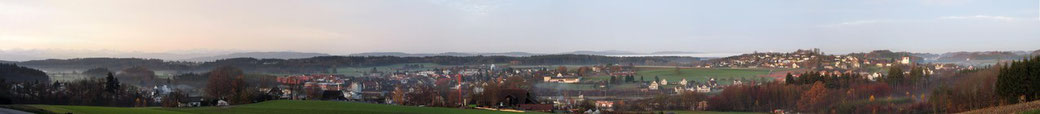 Panorama Illnau von Arthur Kammer