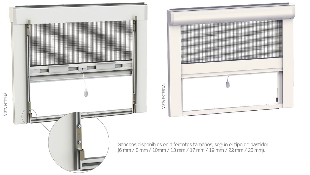 Mosquitera enrollables en Pamplona
