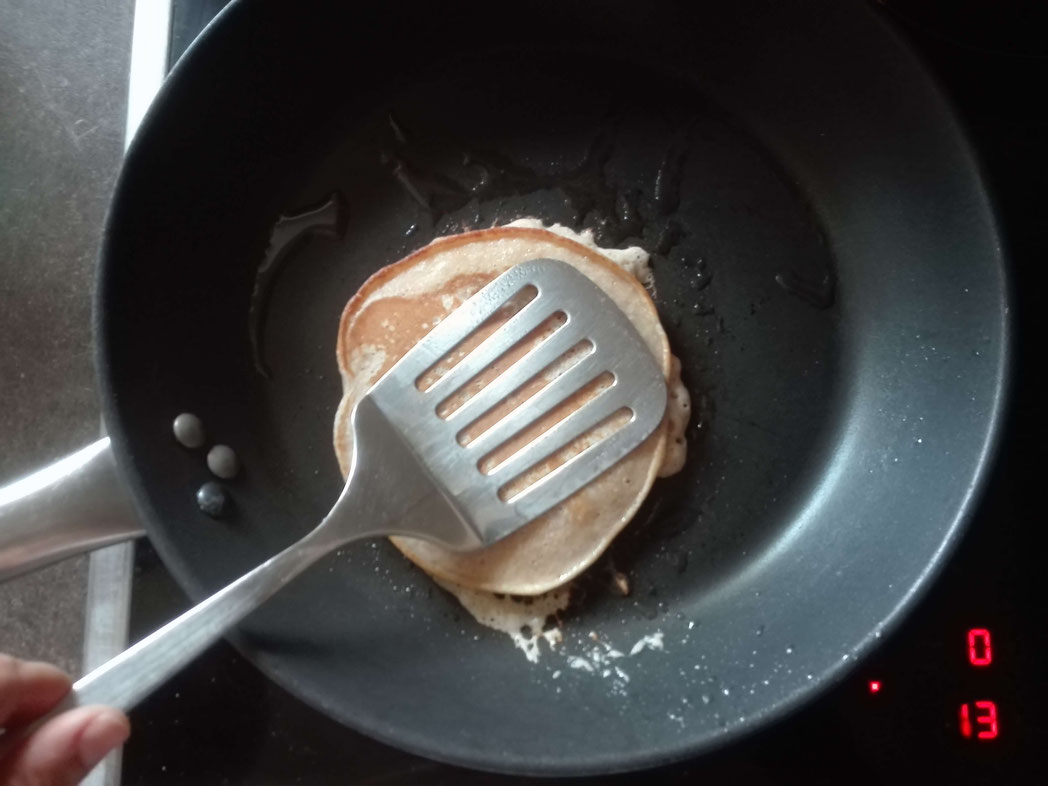 Gesunde Pancakes Zubereitung