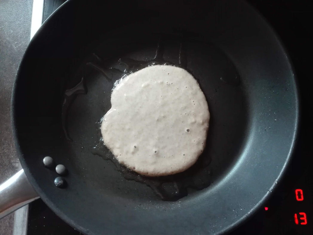 Gesunde Pancakes Zubereitung