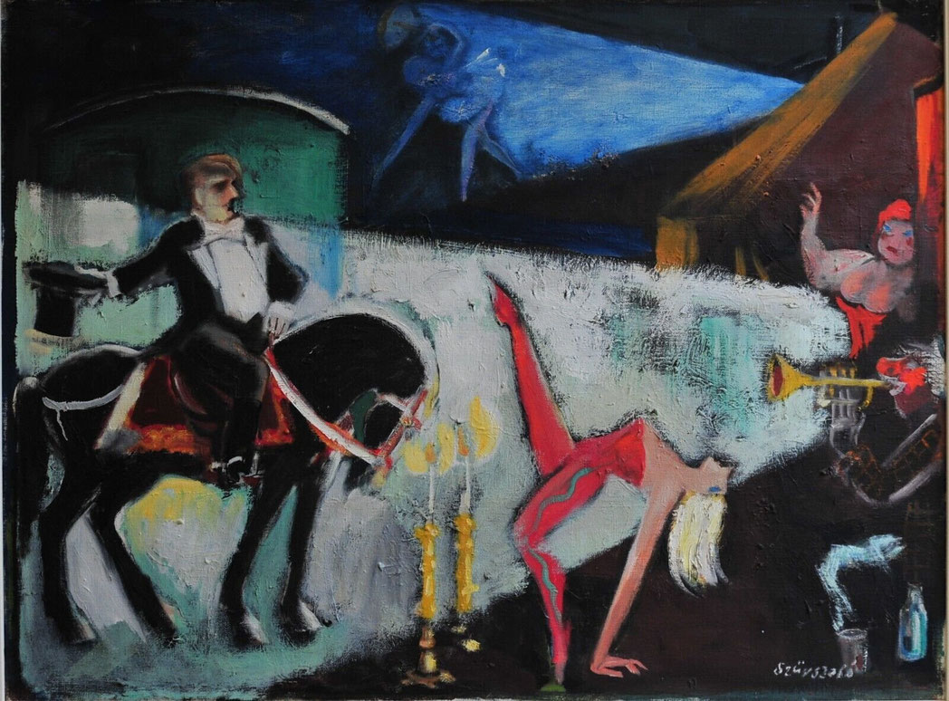 József Szűr Szabó 1902-1993 (60 x 80 cm)