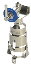 IMO Fuel Sample Point, IMO regulation combustible liquids, IMO sampler, Inline liquid sampler, wafer flange sampler, waferflange, inline sampling, bottle sampler inline, pipeline liquid sampler, tussenflens 