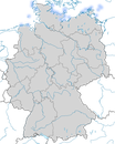 Karte zur Verbreitung der Zwergmöwe (Hydrocoloeus minutus) in Deutschland