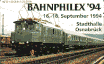 D-O-1159-06-1994 - BAHNPHILEX` 94 - Stadthalle Osnabrück