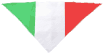 Bandana foulard Tricolore bandiera Italiana