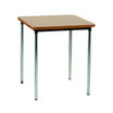 Mesa 4 patas, estructura en tubo de acero