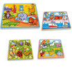 JUEGO DE 4 PUZZLES DIFERENTES