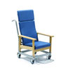 Sillón traslado respaldo partido reclinable