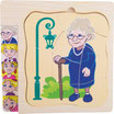 Puzzle a capas "La Vida de la Abuela"