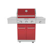 Asador a Gas KitchenAid 3 Quemadores con Quemador Lateral Sellador de Sabor 720-0953C