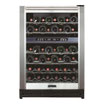 Enfriador de Vinos Magic Chef Doble Zona Acero Inoxidable 44 Botellas HMWC44DZ