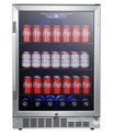 Refrigerador Enfriador de Bebidas EdgeStar Vitrina 142 Latas LED CBR1502SG