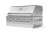 Asador Empotrable a Gas Natural De Acero Inoxidable 40 Pulgadas De 4 Quemadores NewAge PRODUCTS 66982