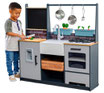 Cocina De Juguete De Madera Con Ensamblaje EZ Kraft Luces y Sonidos Máquina De Hielo y 17 Accesorios KIDKRAFT 53411